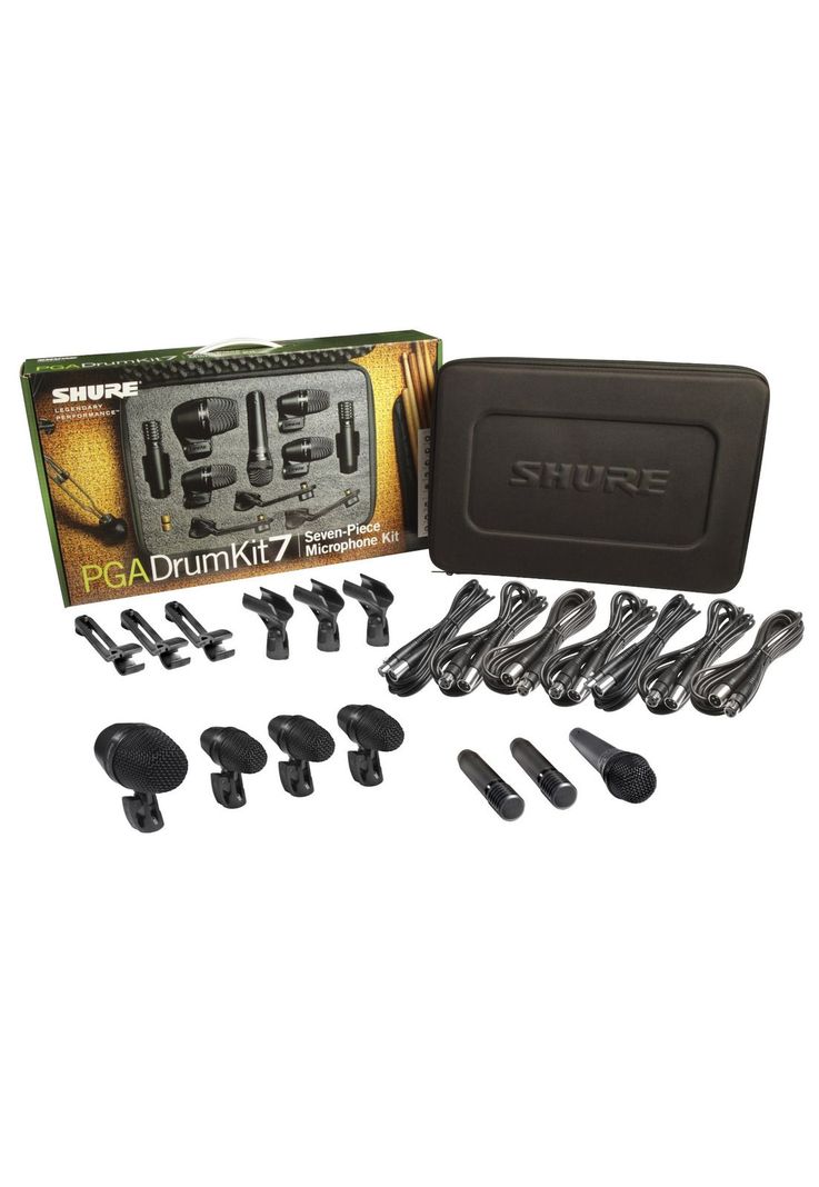 Kit Microfono para Bateria Shure PGADRUMKIT7-0