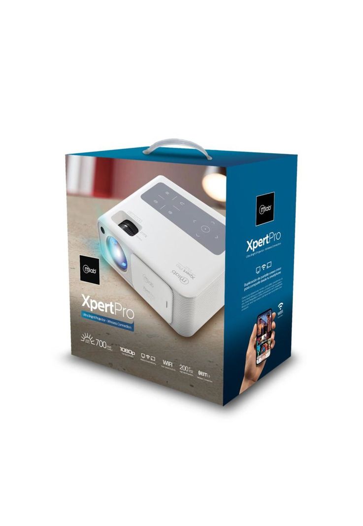 Proyector Ultra Bright Full HD WIFI Mlab XpertPro-5