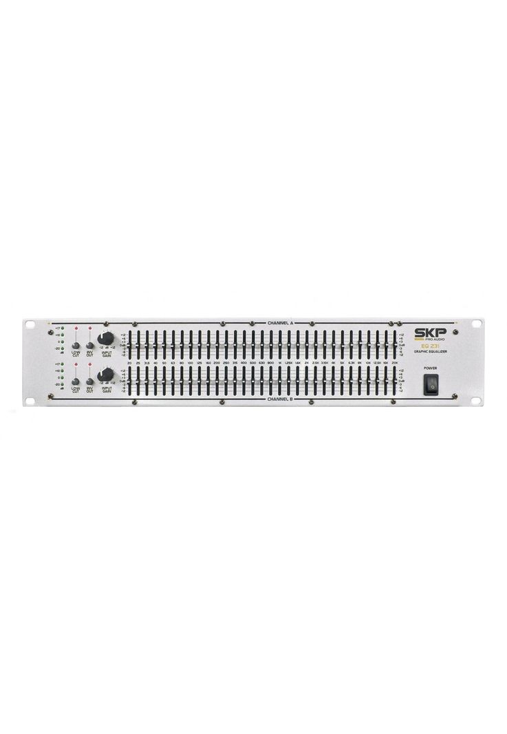 Ecualizador Grafico de 2x31 bandas SKP EQ-231