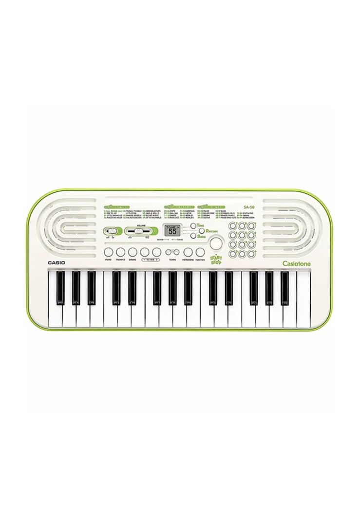 Teclado Infantil Casio SA-50 con fuente de poder-0