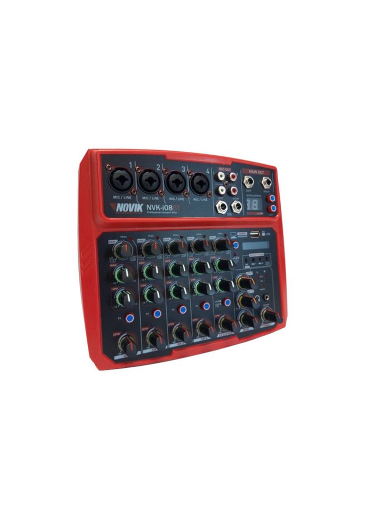 Mixer Analogo Novik NVK-i08BT Red-1