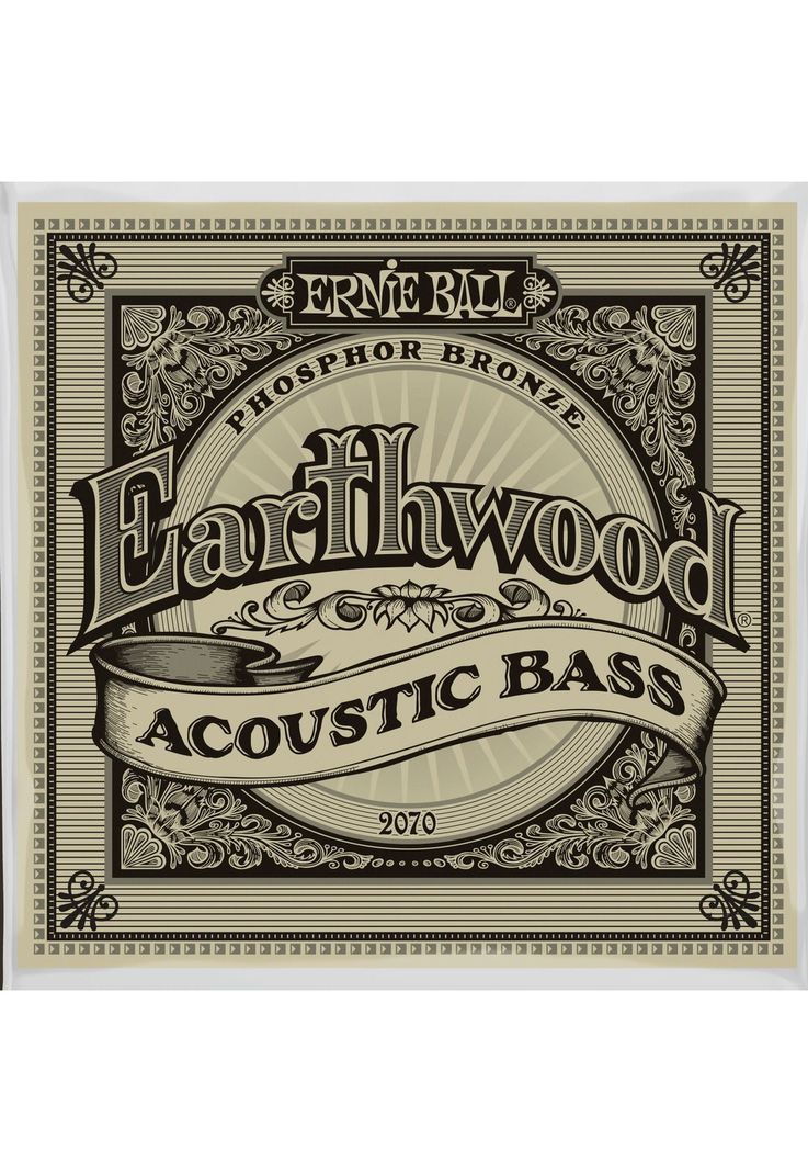 Cuerdas Bajo Acustico Ernie Ball Earthwood Phosphor Bronze-0