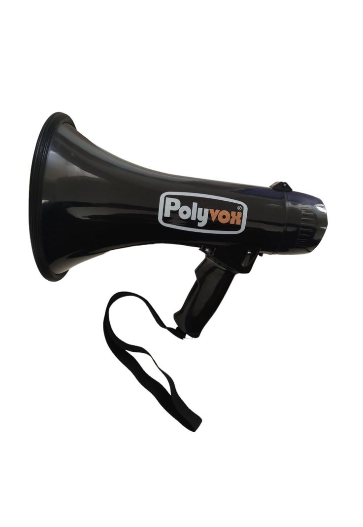 Megafono Portatil de 20W Polyvox PYV-101A Negro-0