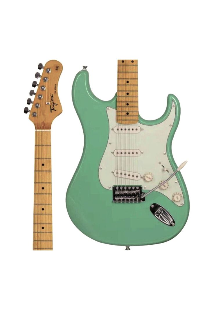 Guitarra Electrica Tagima TG-530 Surf Green-1