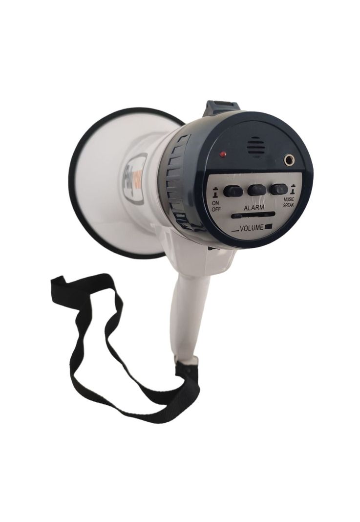 Megafono Portatil de 20W Polyvox PYV-110A Blanco-2