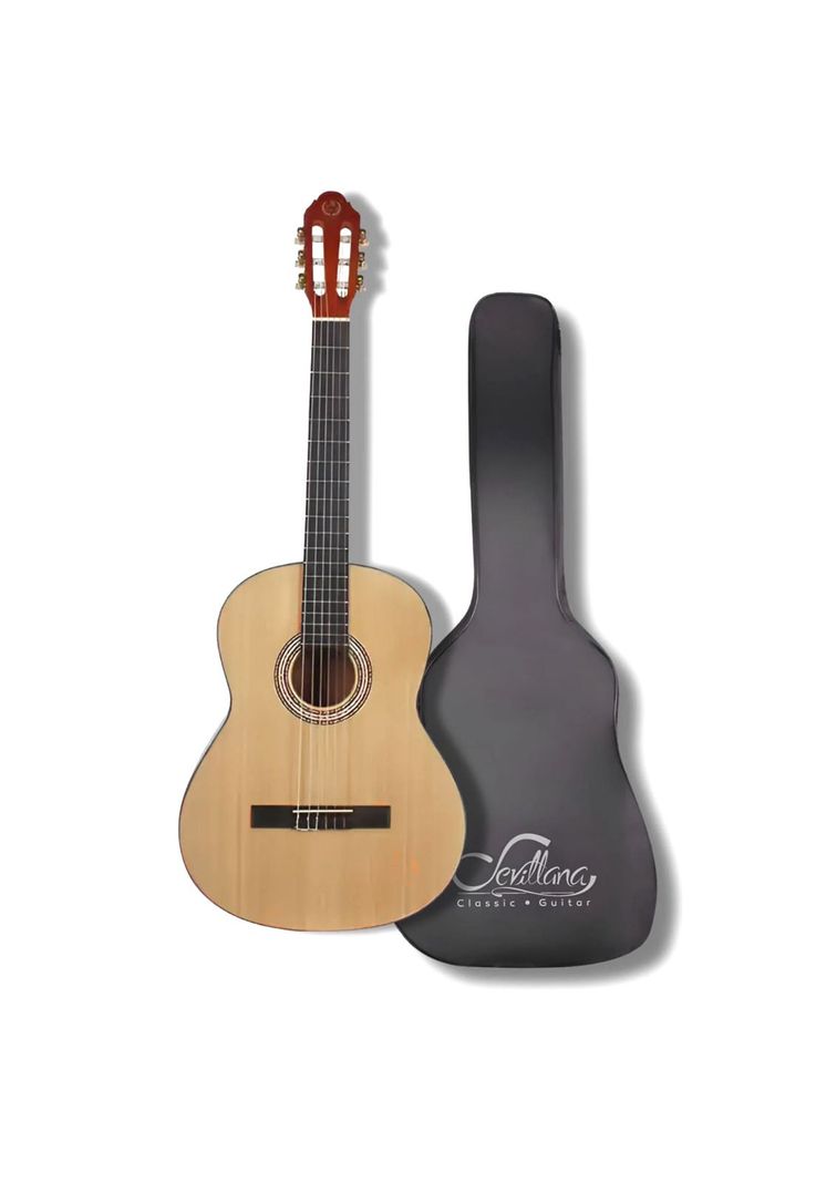 Guitarra Acústica 39 pulgadas Sevillana 08446 Natural-0