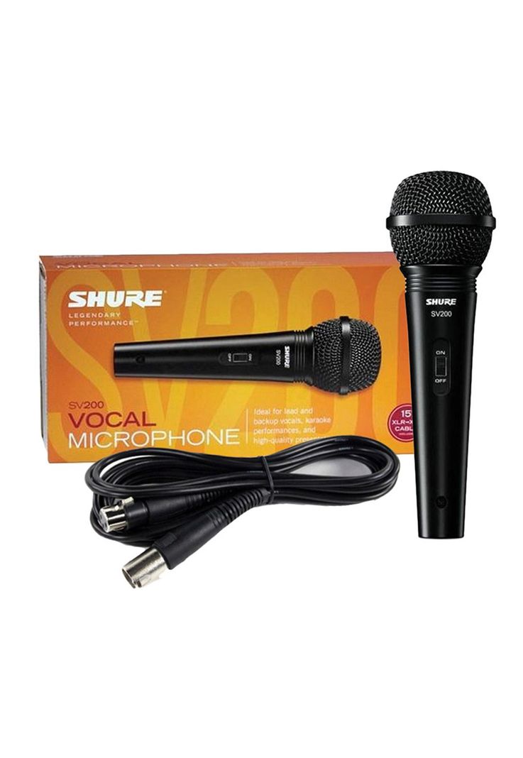 Microfono Vocal Dinamico Shure SV200-3