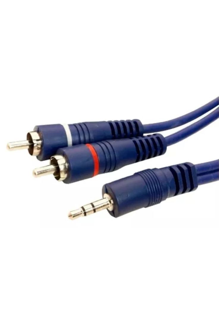 Cable mini plug stereo a 2 RCA Alpha Pro CAA-600-1