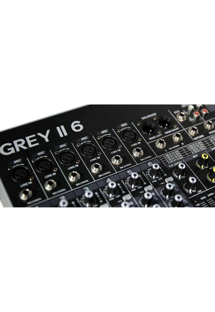 Mixer Analogo Tecshow Grey II 6-3