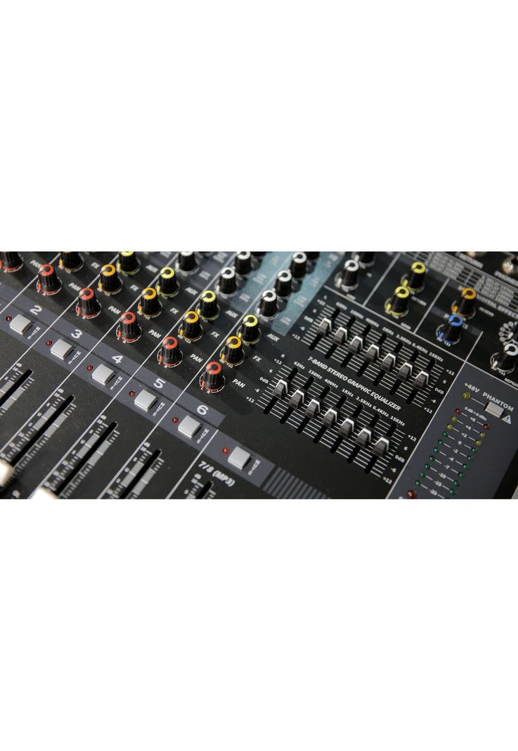 Mixer Analogo Tecshow Grey II 6-4