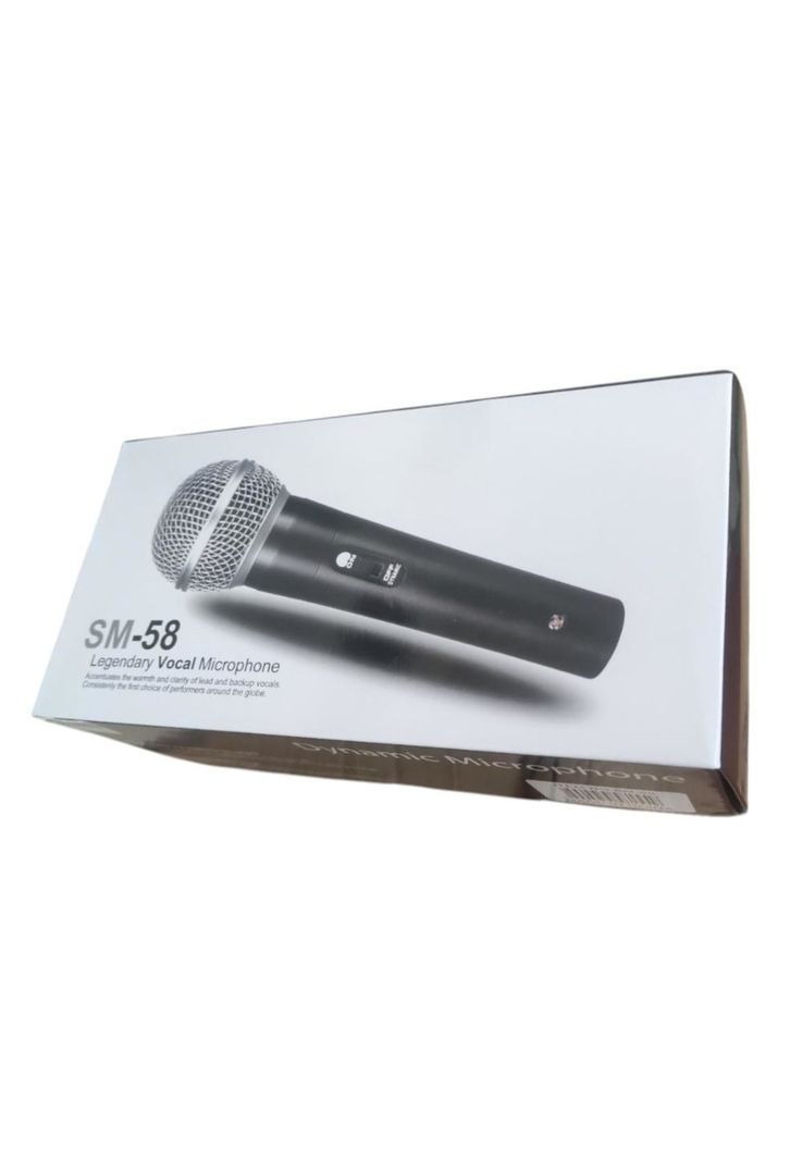 Microfono Vocal Dinamico Fidek SM-58-1