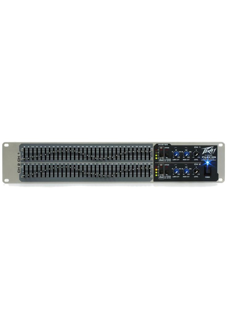 Ecualizador Gráfico de 2x31 bandas Peavey PV 231EQ-0