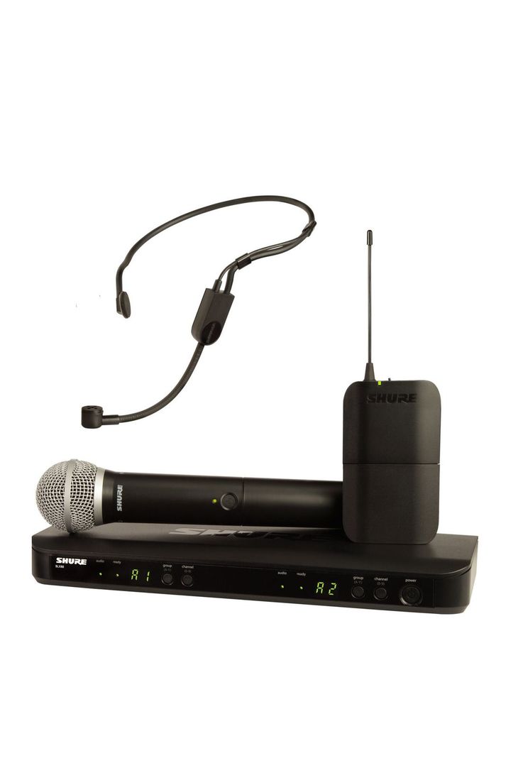 Microfono inalambrico mano + cintillo Shure BLX1288/P31-M15-0