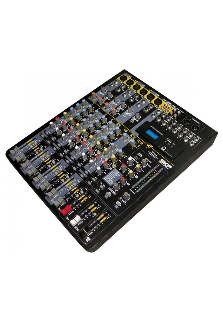 Mixer Analogo de 12 canales SKP VZ-12.4-1