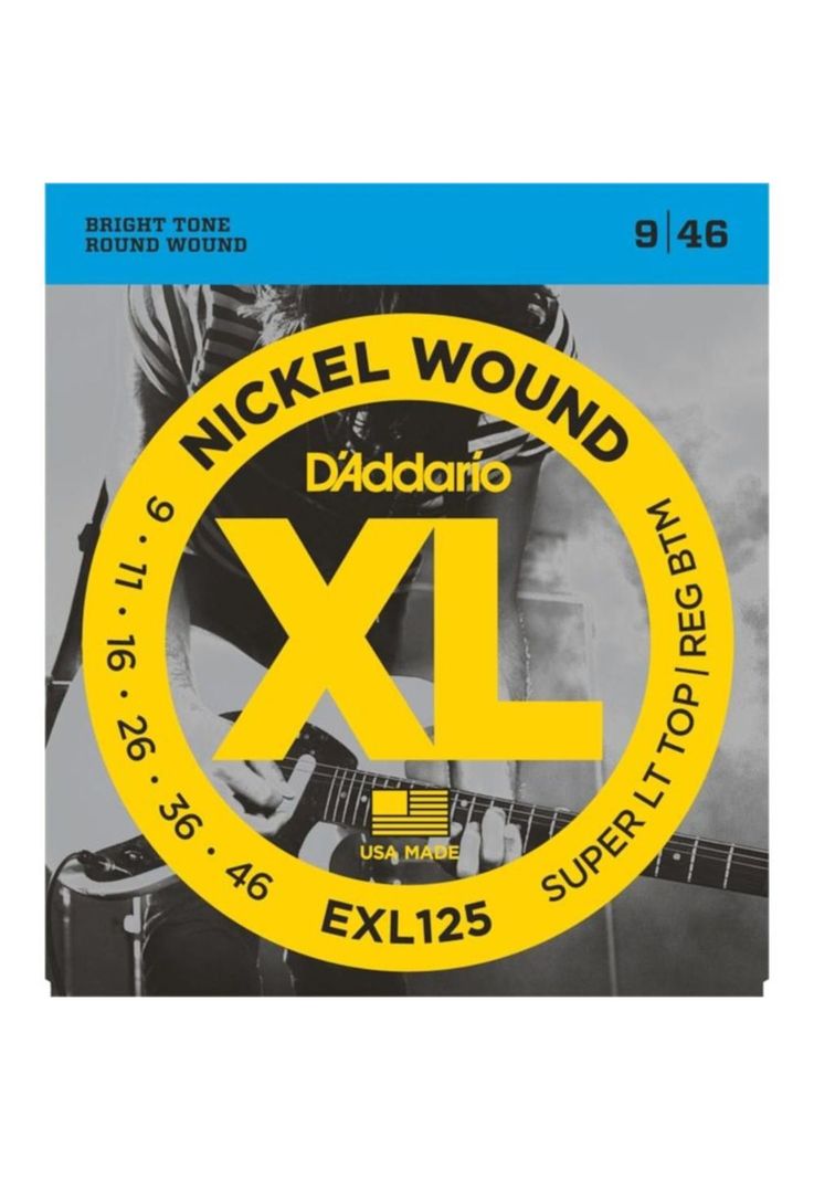 Cuerdas para Guitarra Electrica D'Addario EXL125-0