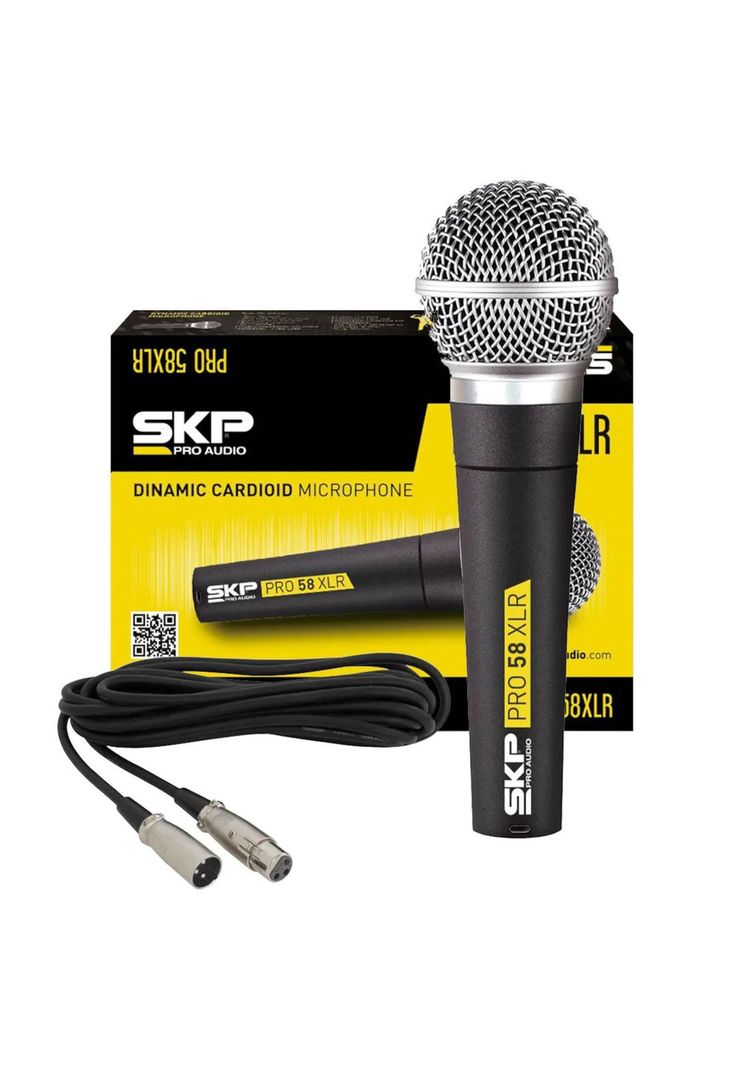Microfono Vocal Dinamico SKP PRO-58XLR-1
