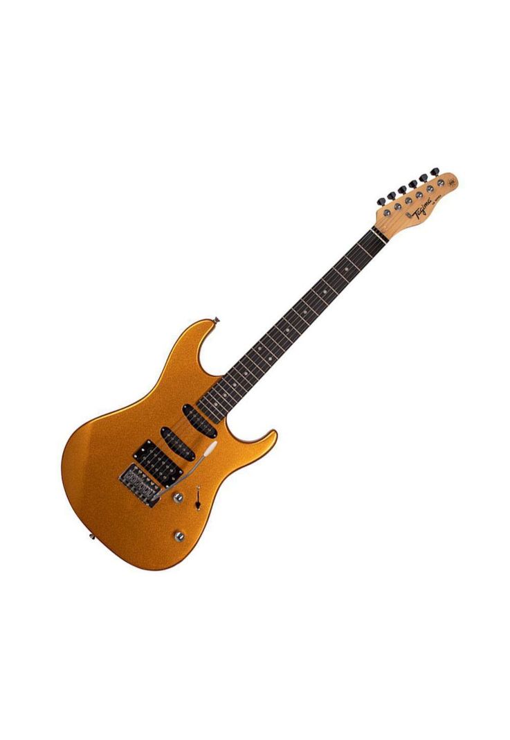 Guitarra Electrica Tagima TG-510 Metallic Gold Yellow-0
