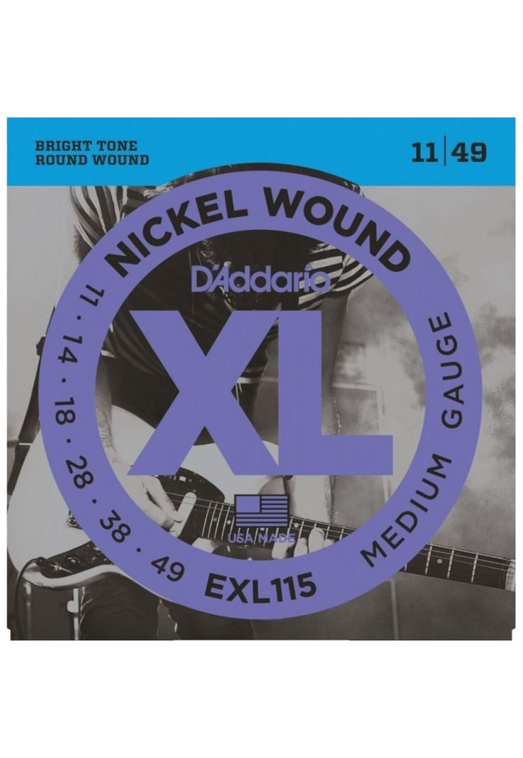 Cuerdas para Guitarra Electrica D'Addario EXL115-0