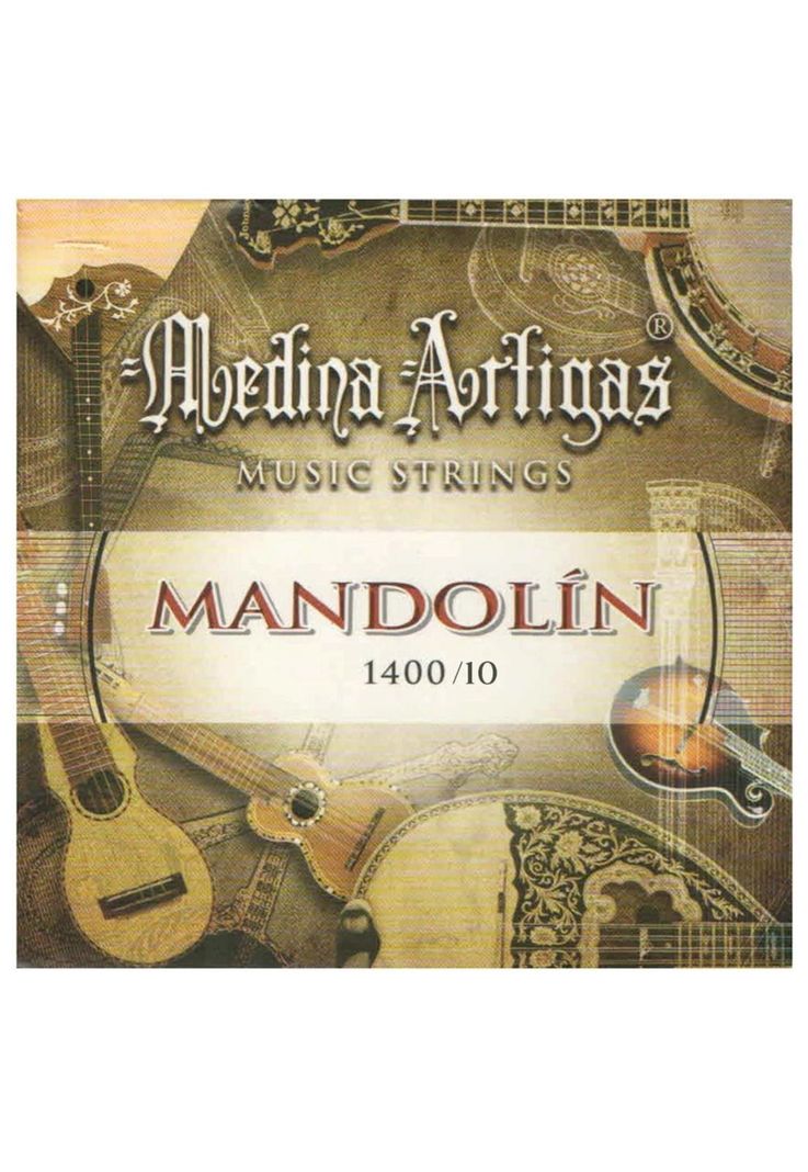 Set de 10 cuerdas para mandolina Medina Artigas 1400-10-0