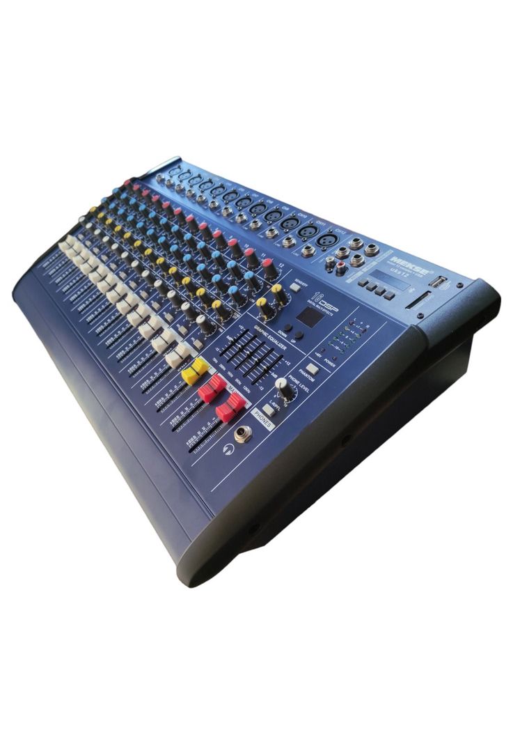 Mixer Amplificado 12 canales Mekse uks12 USB-1