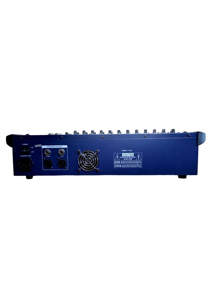 Mixer Amplificado 12 canales Mekse uks12 USB-2
