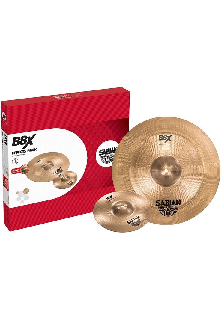 Pack Platillos Bateria Sabian B8X Effects Pack (45005X)-0