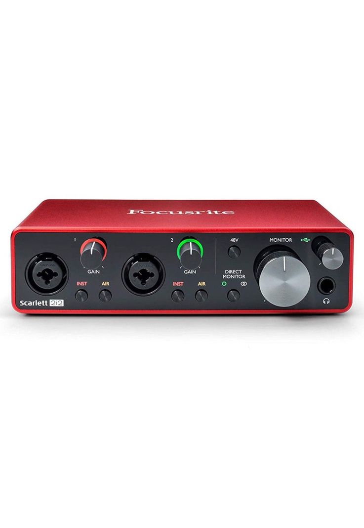 Interfaz Focusrite Scarlett 2i2 3rd. Gen-1
