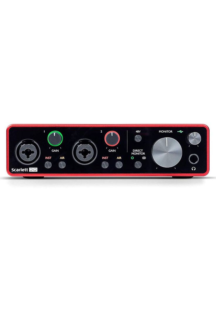 Interfaz Focusrite Scarlett 2i2 3rd. Gen-2