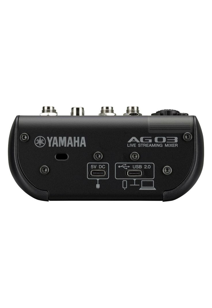 Mixer para streaming Yamaha AG03 MK2 Black Yamaha | Paris.cl