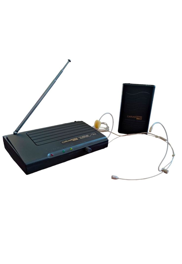 Sistema Inalambrico Microfono Cintillo CarverPro MVI-45-0