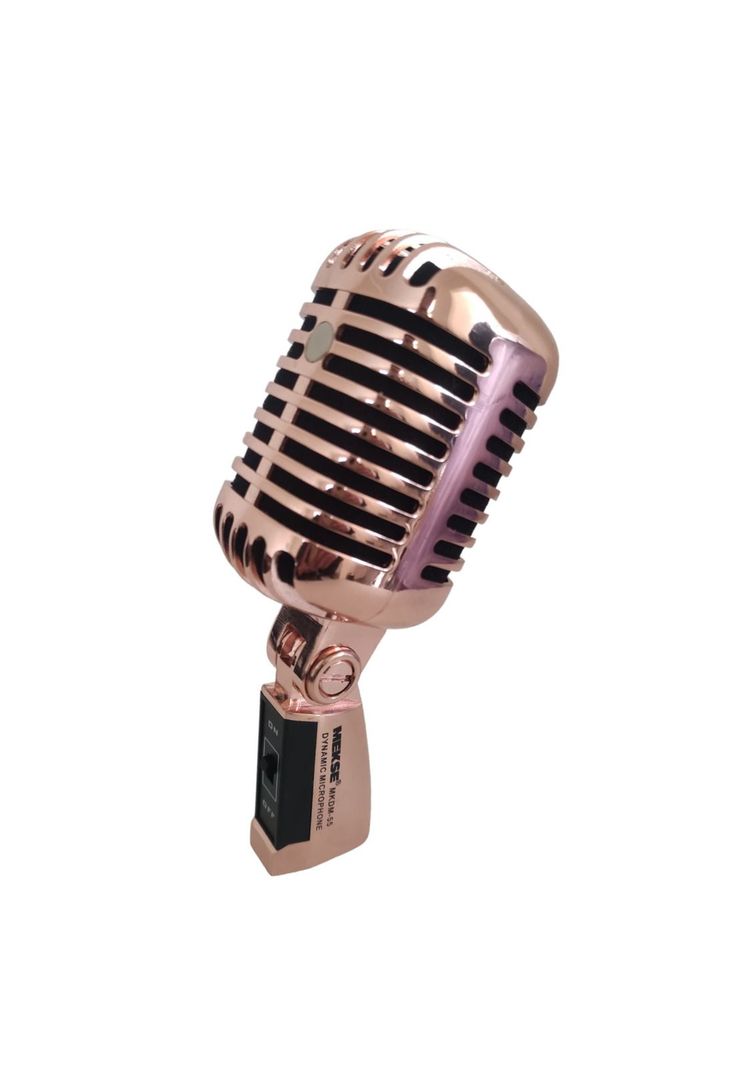 Microfono vocal vintage Mekse MKDM-55 Gold