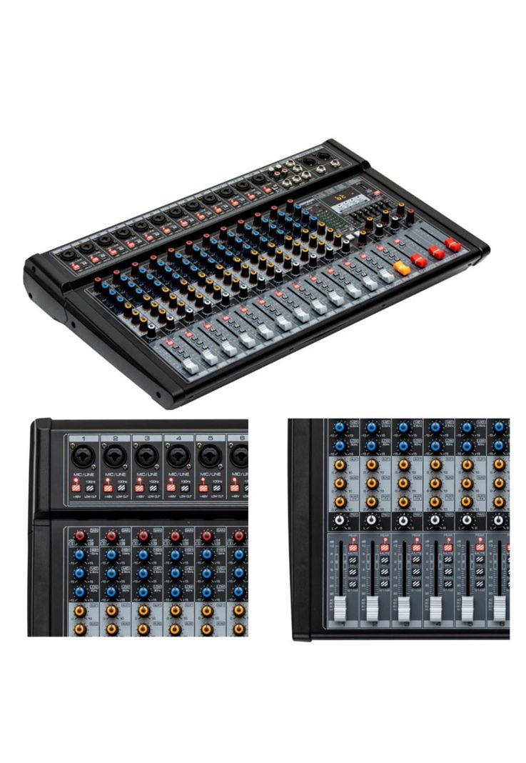 Mixer Analogo 12 canales Onax Pro HS12-2