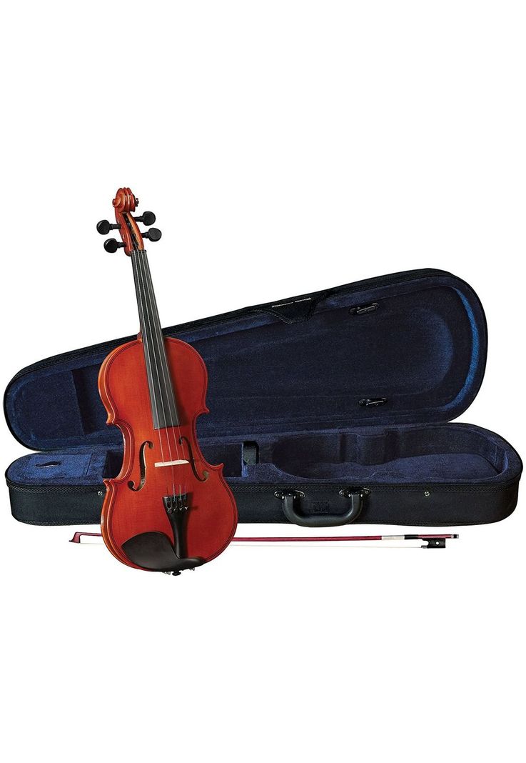 Violin Cervini HV-100 3/4 con estuche y arco-2