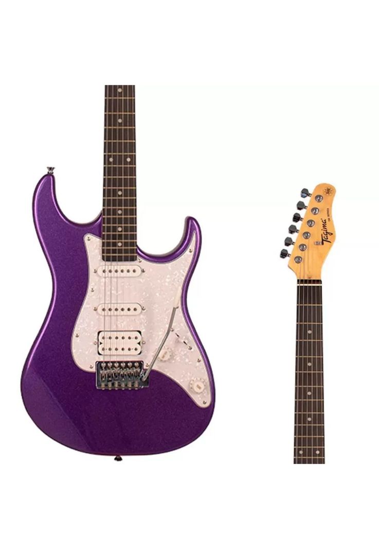 Guitarra Electrica Tagima TG-520 Metallic Purple-1