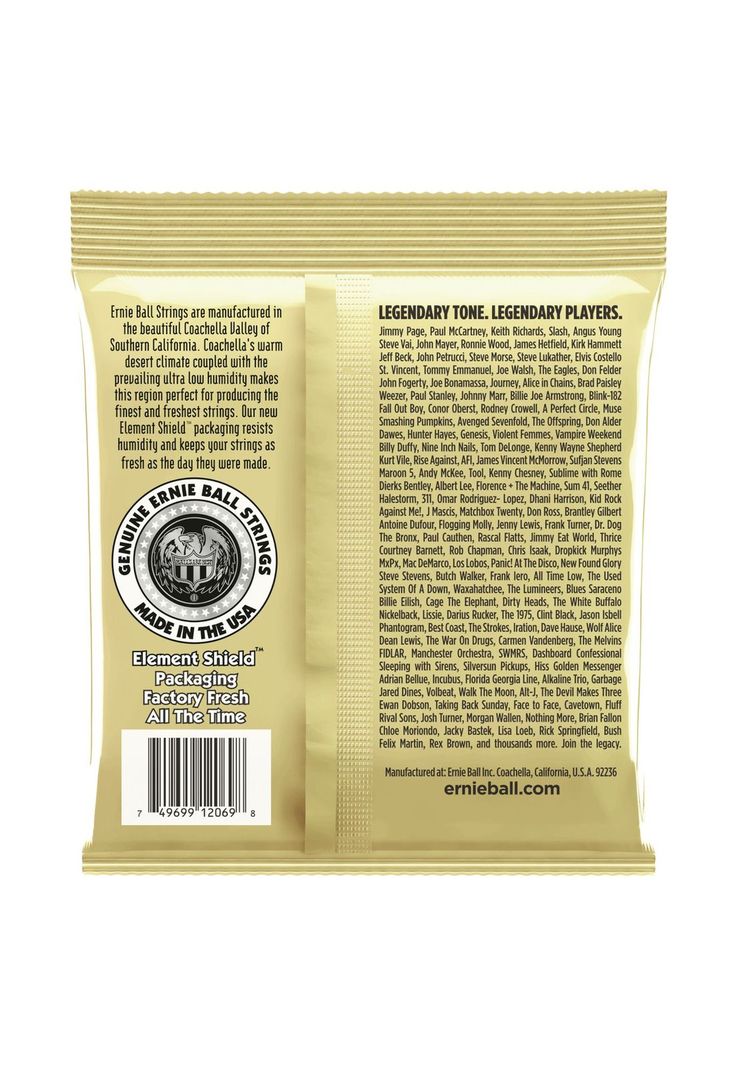 Cuerdas Guitarra Clásica Ernie Ball Earthwood P02069-1