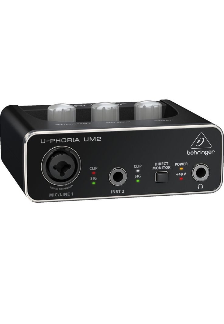 Interfaz Behringer U-PHORIA UM2-0