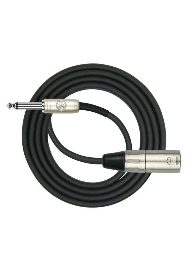 Cable XLR-Plug 6,3mm de 3 mt Kirlin MPC-281PN/BK 3M-1