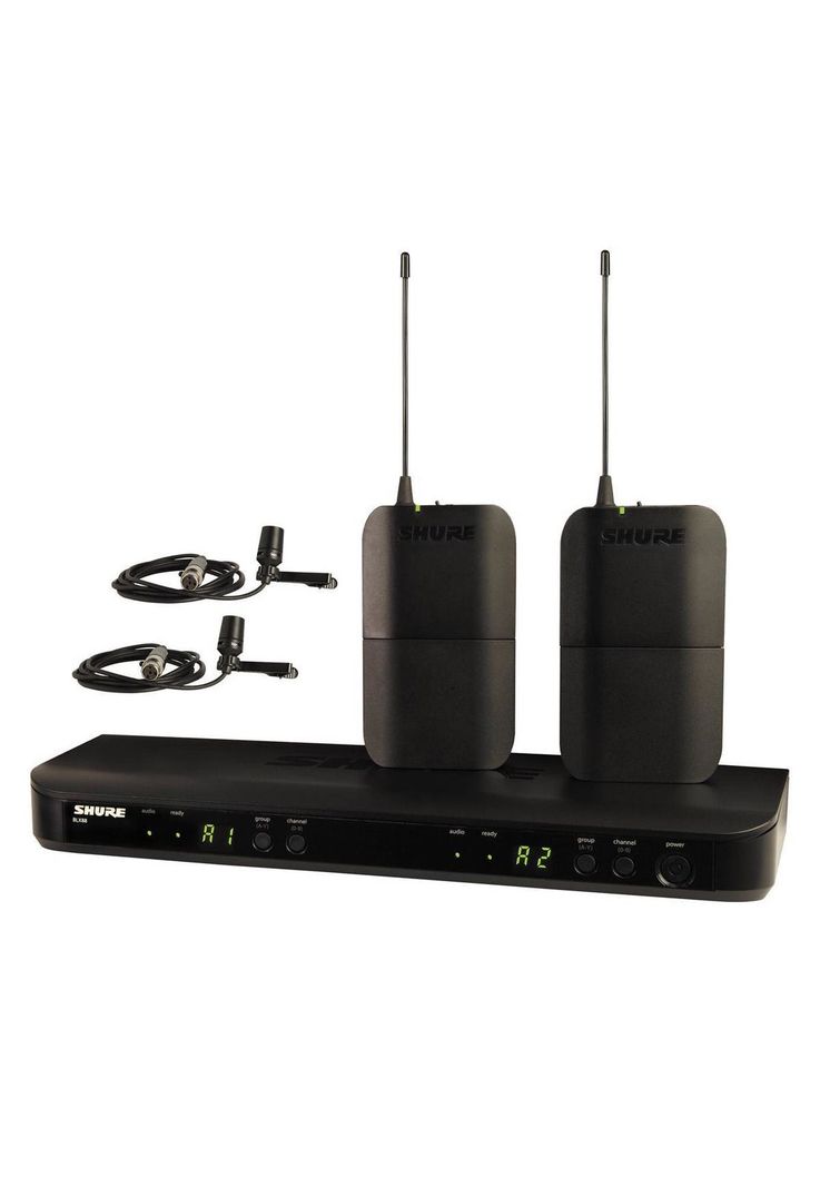 Sistema Inalambrico Solapa Dual Shure BLX188/CVL-K12-0