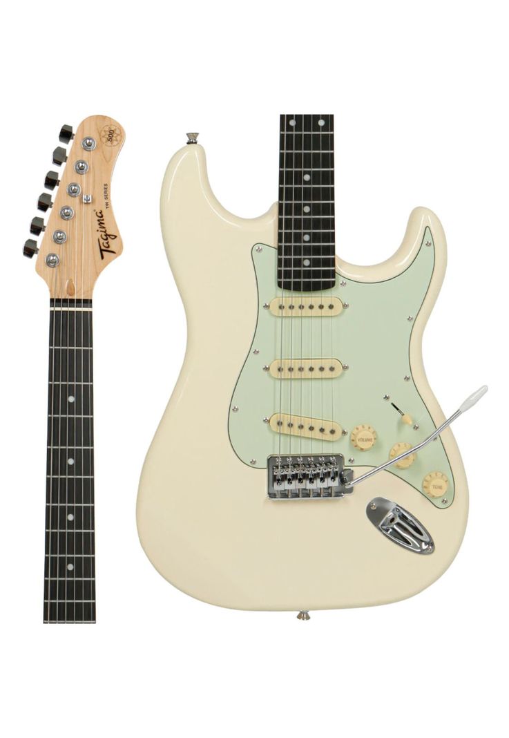 Guitarra Electrica Tagima TG-500 Olympic White-1