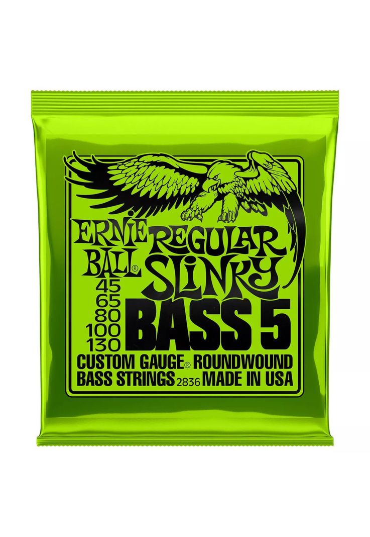 Set 5 cuerdas para bajo Ernie Ball Slinky Bass 5 P02836-0