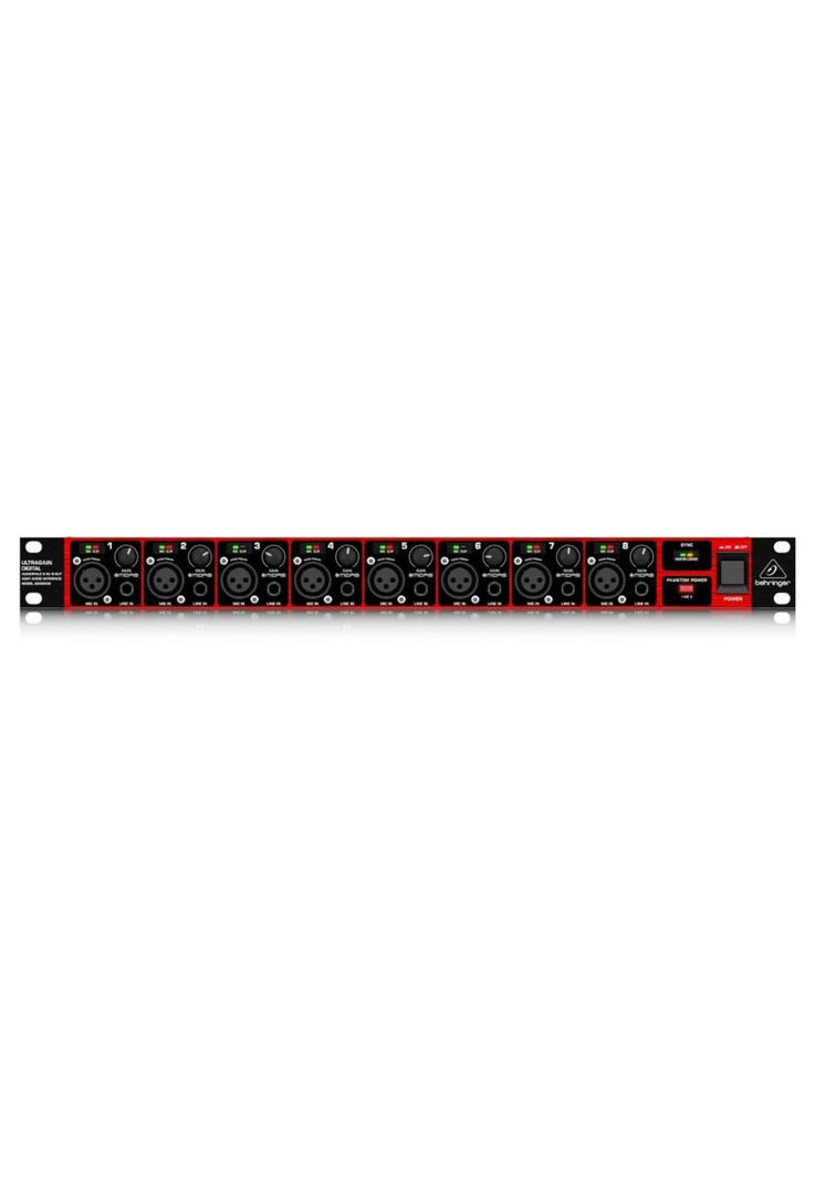 Preamplificador Microfonos Behringer Ultragain Digital ADA8200-0