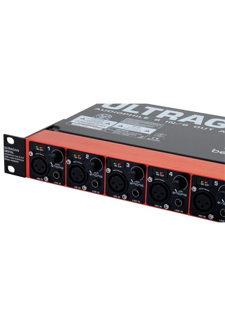 Preamplificador Microfonos Behringer Ultragain Digital ADA8200-2
