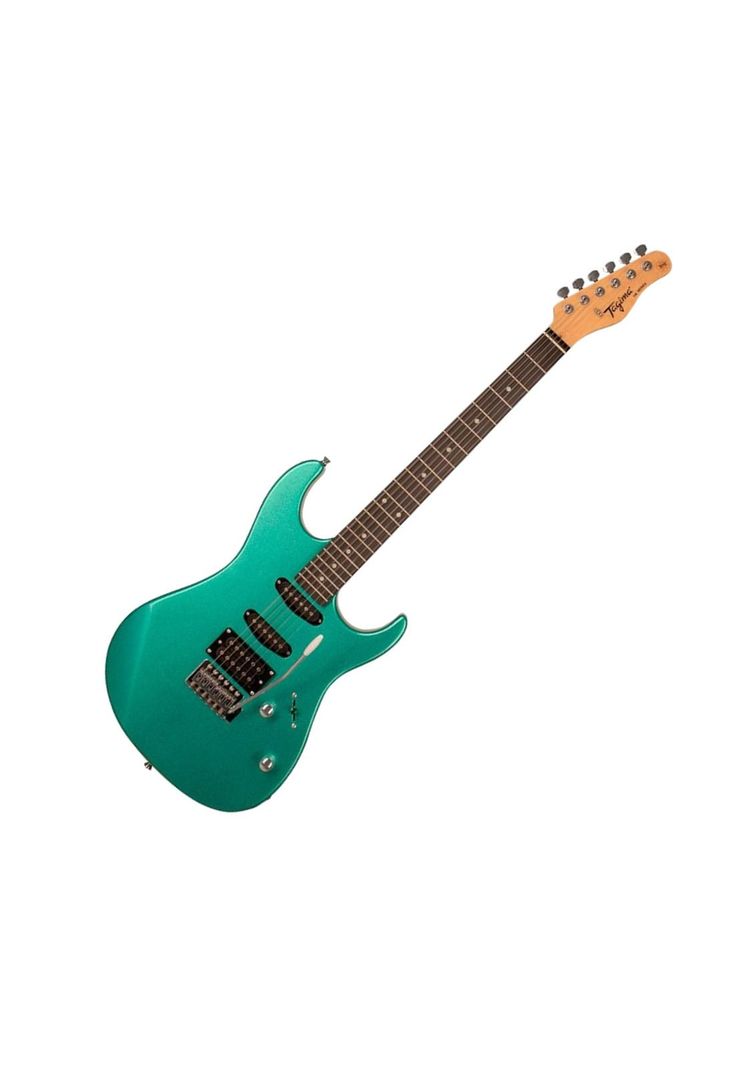 Guitarra Electrica Tagima TG-510 Metallic Surf Green-0
