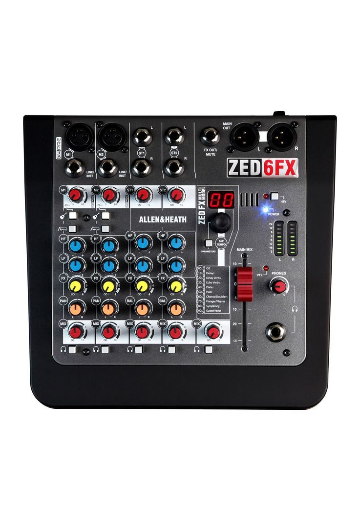 Mixer Analogo Allen & Heath ZED-6FX-0