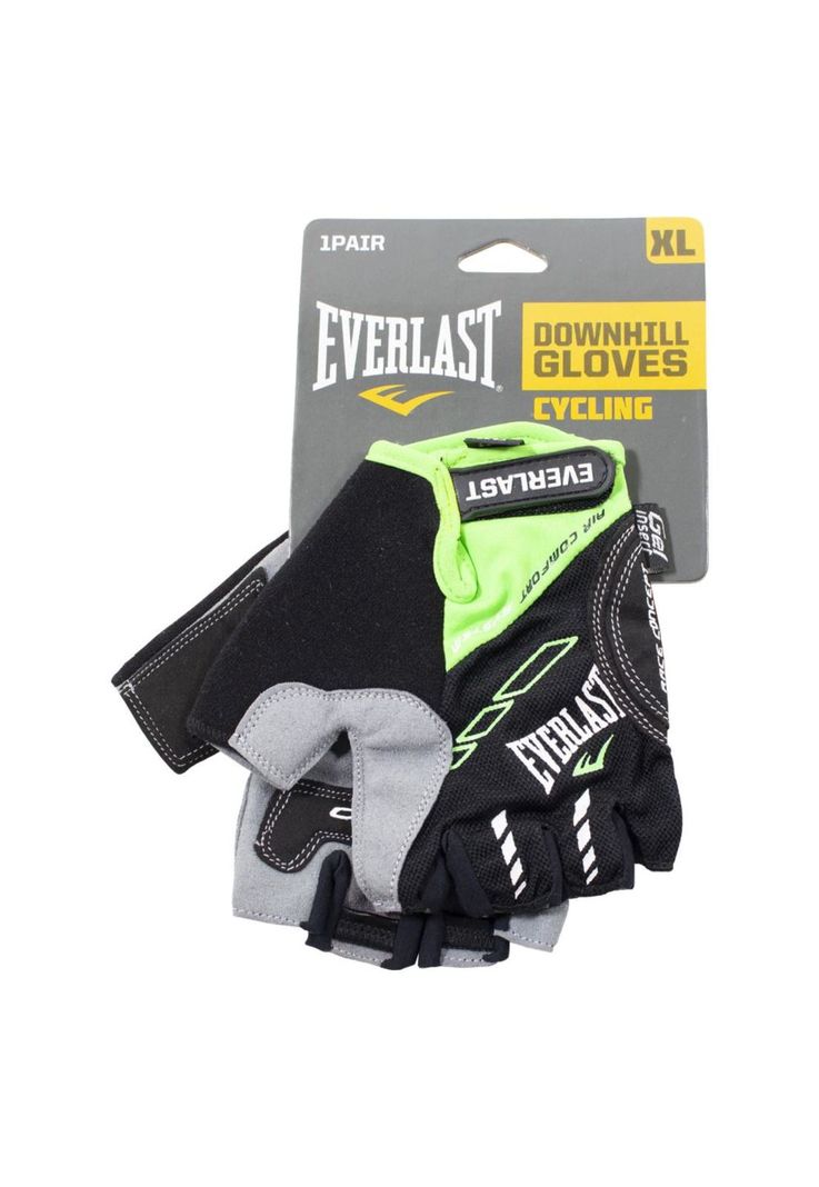 Guantes Treck Down Hill Verde Neon Everlast-0