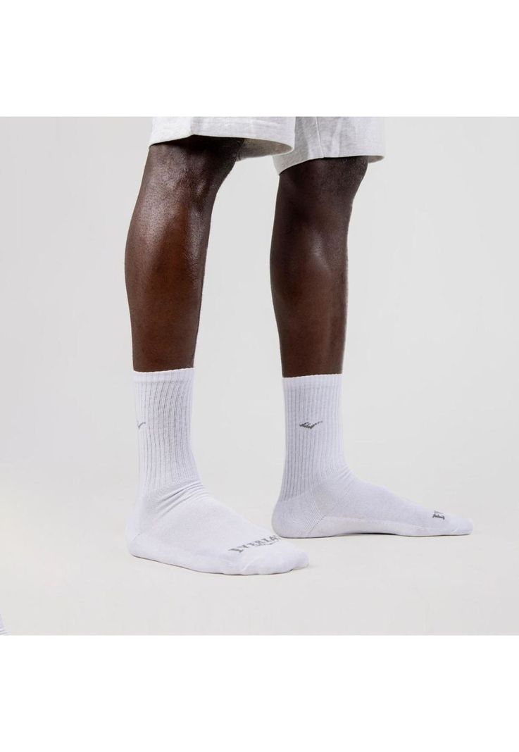 Tripack Calcetines Crew Negro-Blanco-Gris Everlast-2