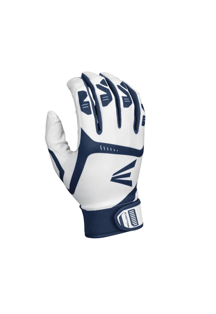 Guante Bateador Game Time Blanco/ Azul Easton