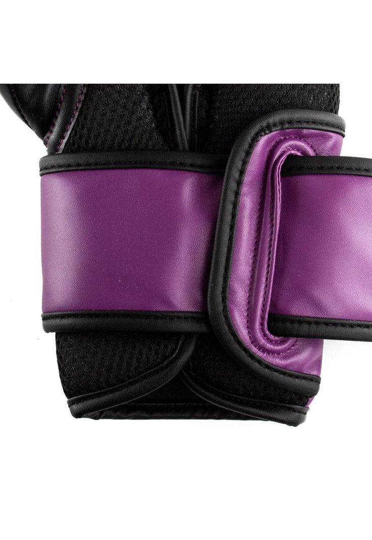 Guantes De Box Powerlock 2 Tr Hook & Loop Purpura / Negro-4