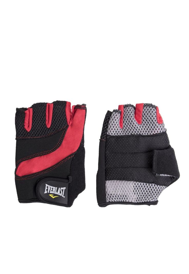 Guante Treck Alpino Negro-Rojo Everlast-0