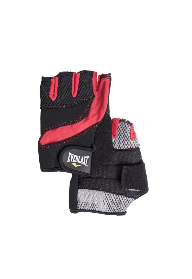 Guante Treck Alpino Negro-Rojo Everlast-1